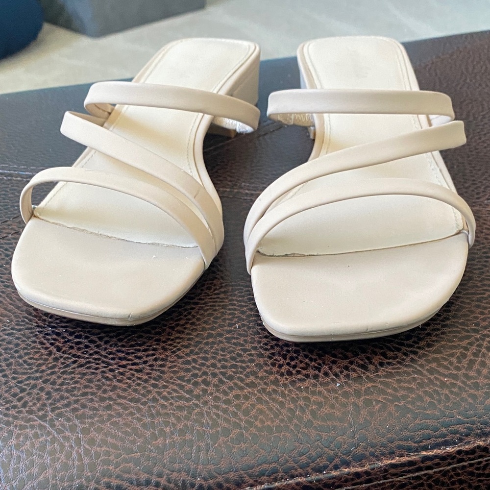 Ladies Ankis Tan Strappy Sandals - Picture 8 of 8